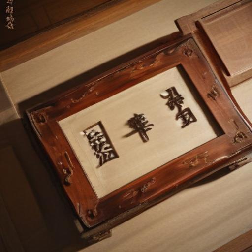 汉字“且”的艺术化图片 (Artistic image for character 且)