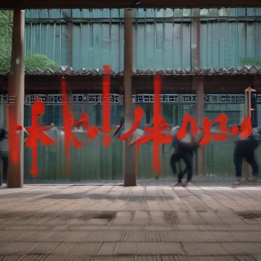 汉字“俯”的艺术化图片 (Artistic image for character 俯)