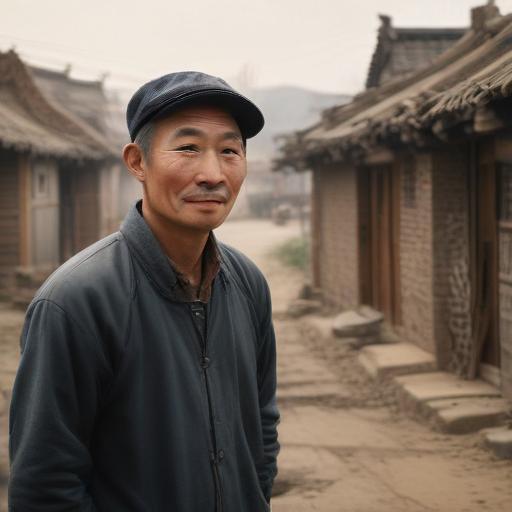 汉字“俺”的艺术化图片 (Artistic image for character 俺)