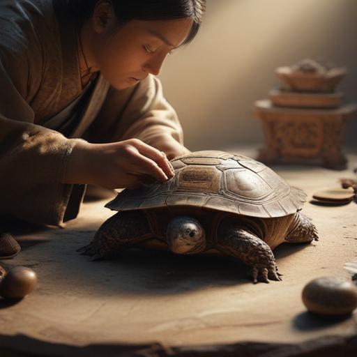 汉字“兆”的艺术化图片 (Artistic image for character 兆)