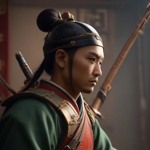 汉字“兵”的艺术化图片 (Artistic image for character 兵)