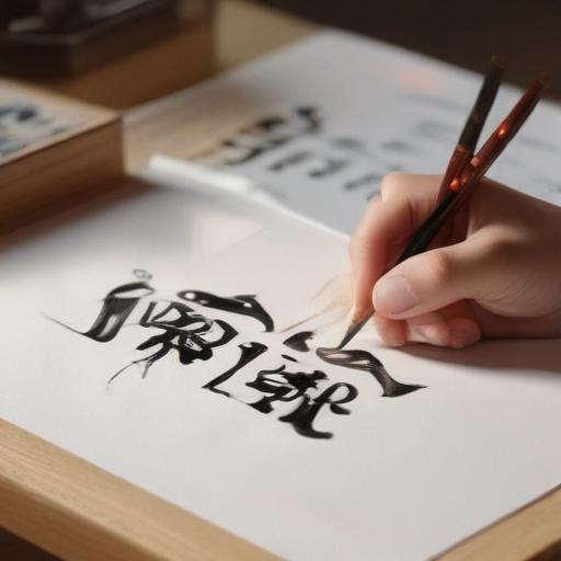 汉字“写”的艺术化图片 (Artistic image for character 写)