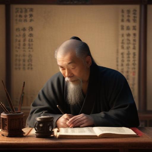 汉字“哲”的艺术化图片 (Artistic image for character 哲)