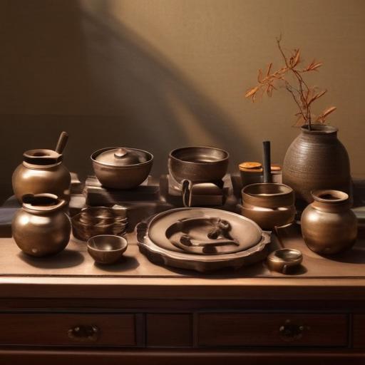 汉字“器”的艺术化图片 (Artistic image for character 器)