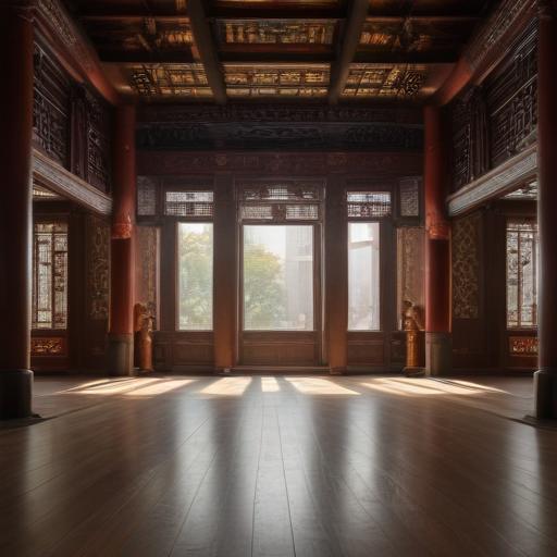 汉字“堂”的艺术化图片 (Artistic image for character 堂)