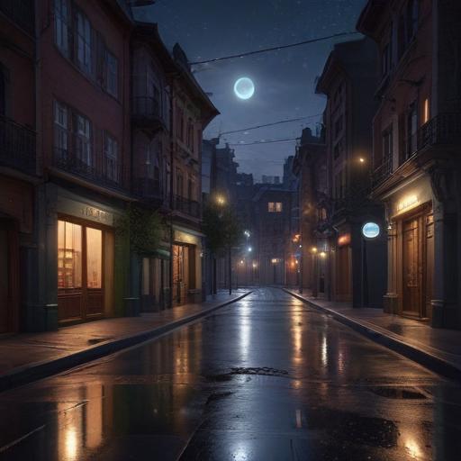 汉字“夜”的艺术化图片 (Artistic image for character 夜)