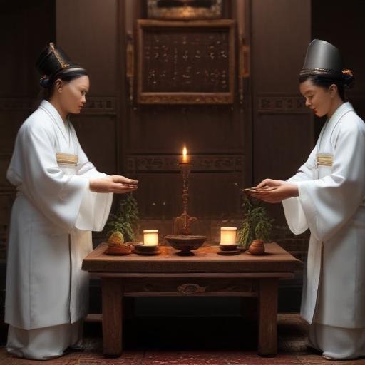 汉字“奠”的艺术化图片 (Artistic image for character 奠)
