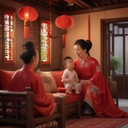 汉字“姑”的艺术化图片 (Artistic image for character 姑)