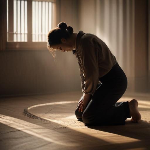 汉字“屈”的艺术化图片 (Artistic image for character 屈)