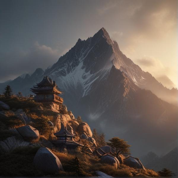 山 - 更多图片 (More Images) (modelslab_artistic_v2)
