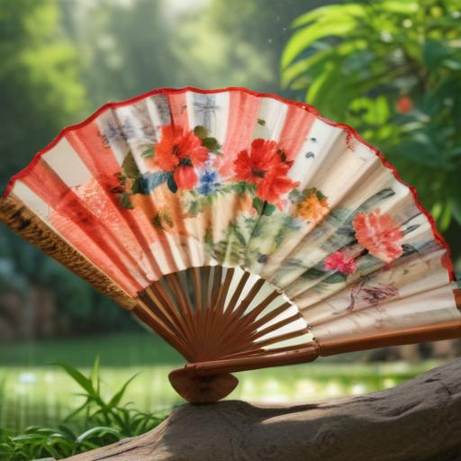 汉字“扇”的艺术化图片 (Artistic image for character 扇)