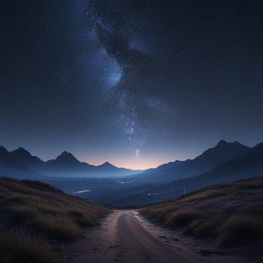 汉字“星”的艺术化图片 (Artistic image for character 星)