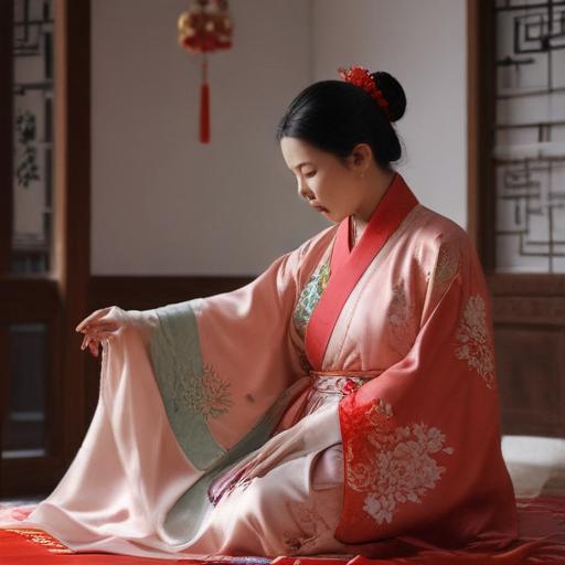 汉字“服”的艺术化图片 (Artistic image for character 服)