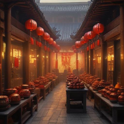 汉字“殷”的艺术化图片 (Artistic image for character 殷)