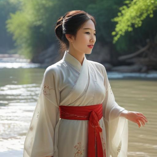 汉字“淑”的艺术化图片 (Artistic image for character 淑)