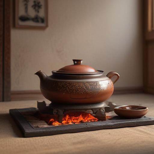 汉字“炉”的艺术化图片 (Artistic image for character 炉)
