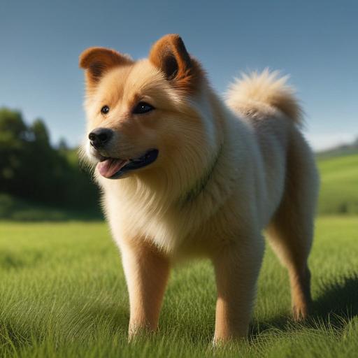 汉字“犬”的艺术化图片 (Artistic image for character 犬)