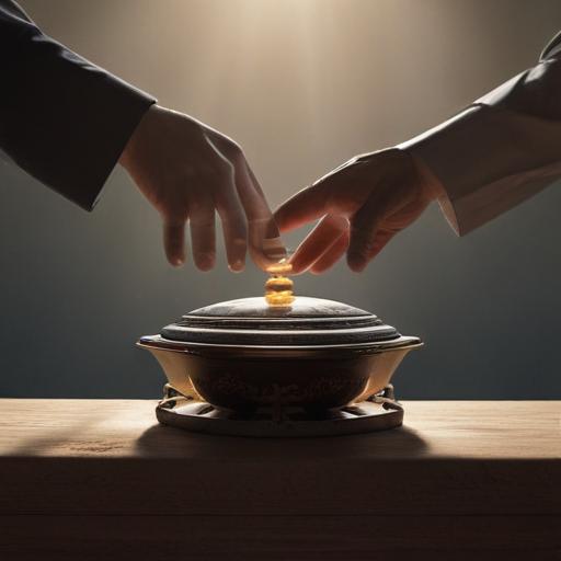 汉字“盟”的艺术化图片 (Artistic image for character 盟)