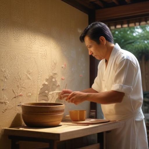 汉字“糊”的艺术化图片 (Artistic image for character 糊)