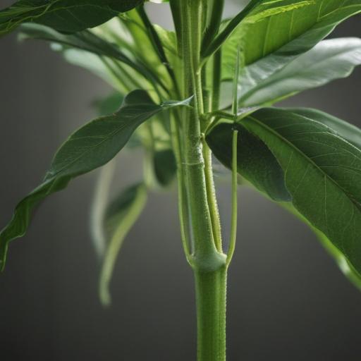 汉字“茎”的艺术化图片 (Artistic image for character 茎)