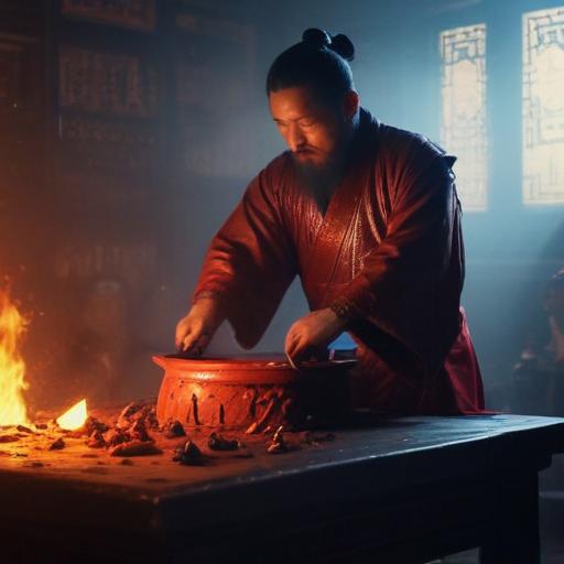 汉字“衅”的艺术化图片 (Artistic image for character 衅)