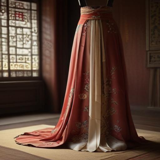 汉字“裳”的艺术化图片 (Artistic image for character 裳)