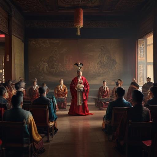 汉字“谒”的艺术化图片 (Artistic image for character 谒)