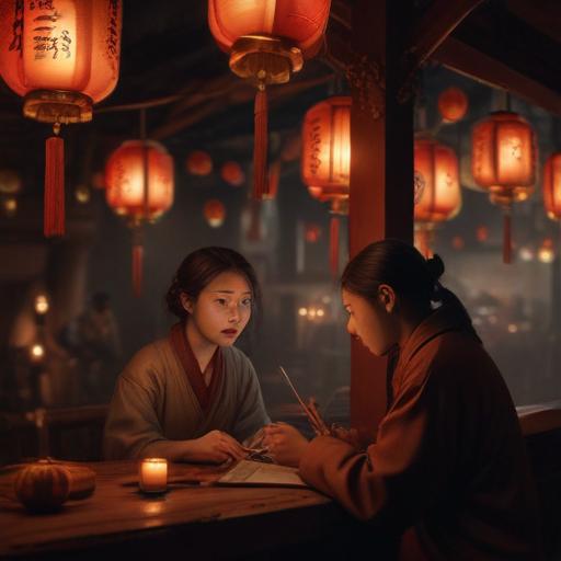 汉字“谜”的艺术化图片 (Artistic image for character 谜)