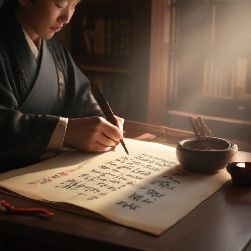 汉字“赋”的艺术化图片 (Artistic image for character 赋)