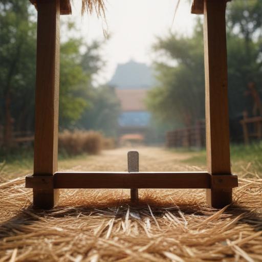 汉字“铡”的艺术化图片 (Artistic image for character 铡)