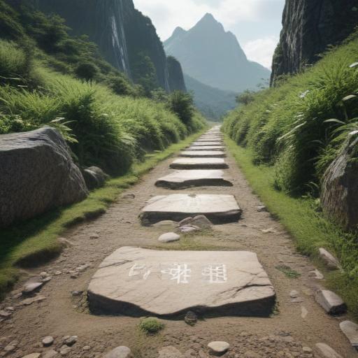 汉字“限”的艺术化图片 (Artistic image for character 限)