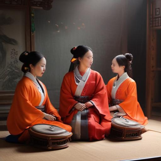 汉字“韵”的艺术化图片 (Artistic image for character 韵)