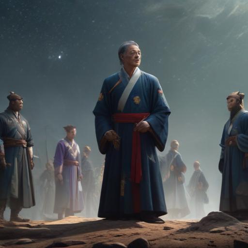 汉字“魁”的艺术化图片 (Artistic image for character 魁)
